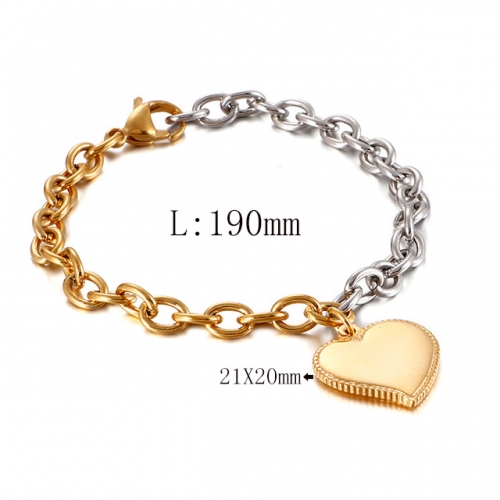 BC Wholesale Bracelets Good Quality Jewelry Stainless Steel 316L Bracelets NO.#SJ113B109844