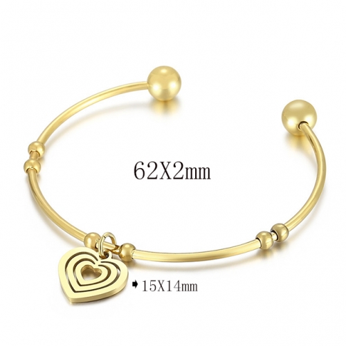 BC Wholesale Bangles Jewelry Stainless Steel 316L Bangle NO.#SJ113B152727