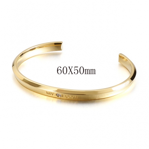 BC Wholesale Bangles Jewelry Stainless Steel 316L Bangle NO.#SJ113B136245
