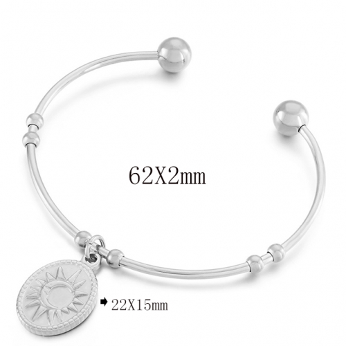 BC Wholesale Bangles Jewelry Stainless Steel 316L Bangle NO.#SJ113B152730