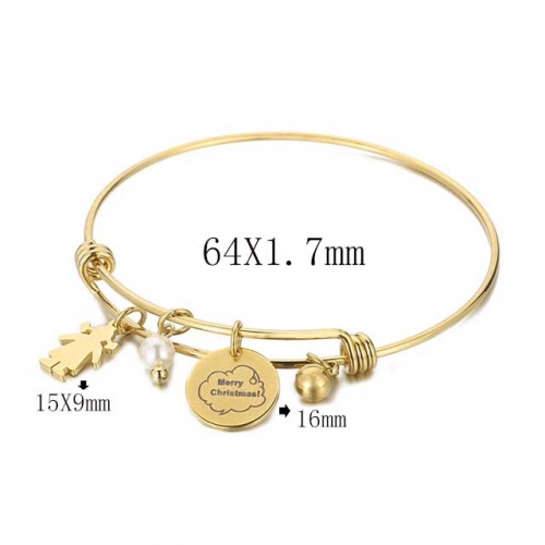 BC Wholesale Bangles Jewelry Stainless Steel 316L Bangle NO.#SJ113B126009