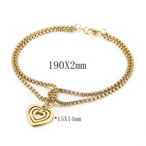 BC Wholesale Bracelets Good Quality Jewelry Stainless Steel 316L Bracelets NO.#SJ113B150587