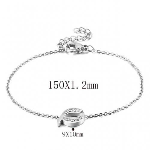 BC Wholesale Bracelets Good Quality Jewelry Stainless Steel 316L Bracelets NO.#SJ113B117709