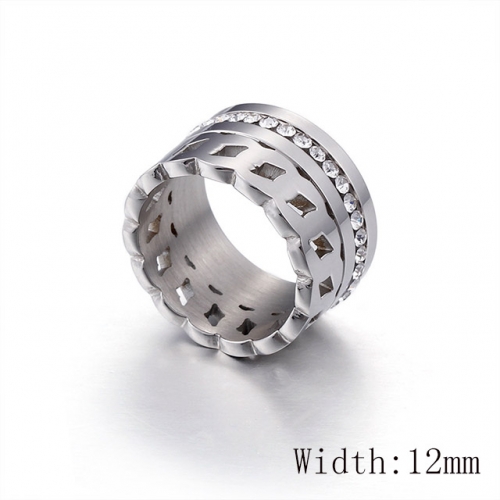 BC Wholesale RingsGood Quality Jewelry Stainless Steel 316L Rings NO.#SJ113R44362