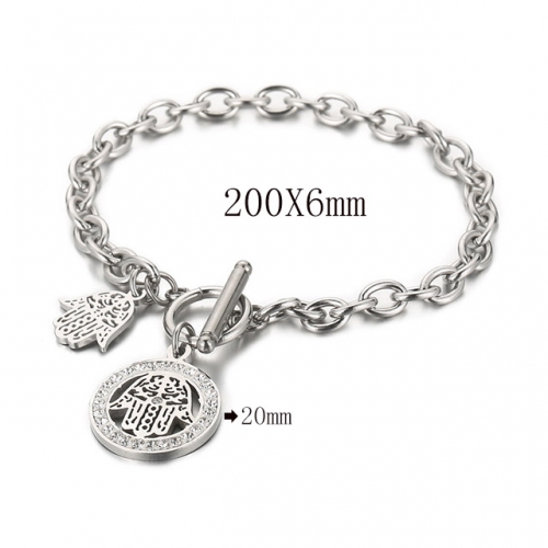 BC Wholesale Bracelets Good Quality Jewelry Stainless Steel 316L Bracelets NO.#SJ113B85427