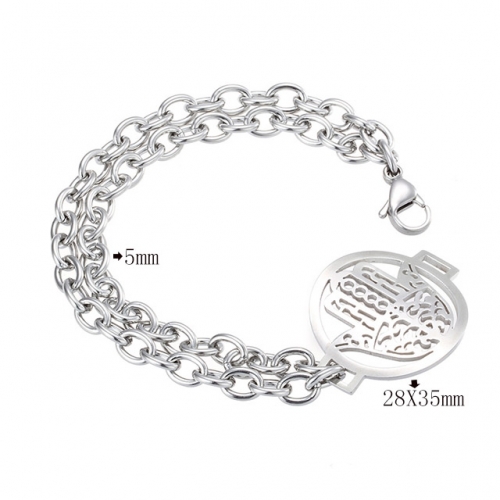 BC Wholesale Bracelets Good Quality Jewelry Stainless Steel 316L Bracelets NO.#SJ113B57155