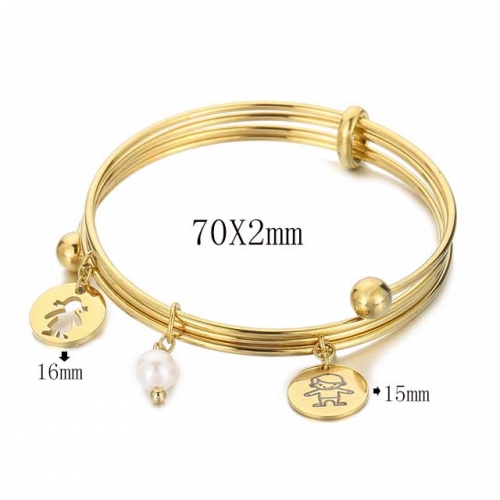 BC Wholesale Bangles Jewelry Stainless Steel 316L Bangle NO.#SJ113B126035