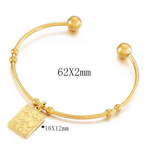 BC Wholesale Bangles Jewelry Stainless Steel 316L Bangle NO.#SJ113B152735