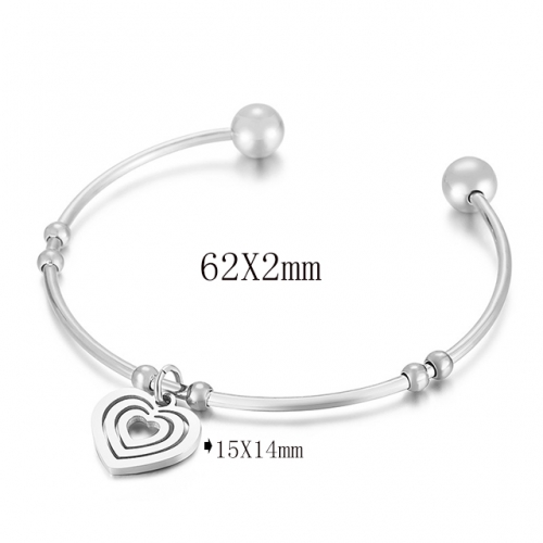 BC Wholesale Bangles Jewelry Stainless Steel 316L Bangle NO.#SJ113B152726