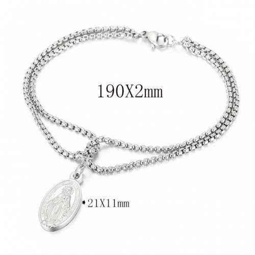 BC Wholesale Bracelets Good Quality Jewelry Stainless Steel 316L Bracelets NO.#SJ113B150578