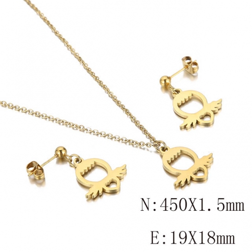 BC Wholesale Jewelry Sets 316L Stainless Steel Jewelry Earrings Pendants Sets NO.#SJ113S143435