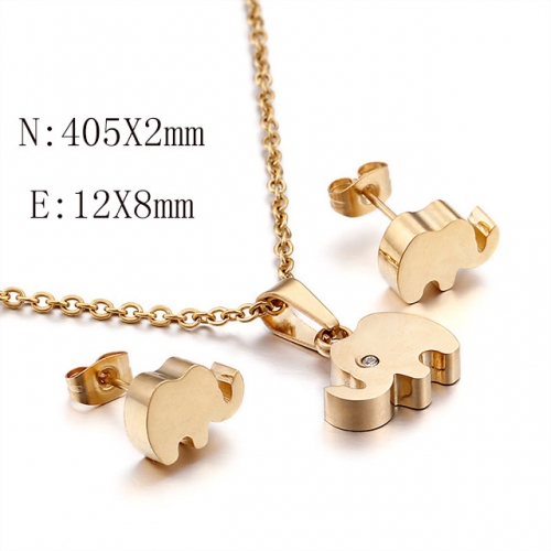 BC Wholesale Jewelry Sets 316L Stainless Steel Jewelry Earrings Pendants Sets NO.#SJ113S49226