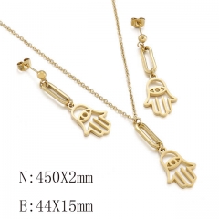 BC Wholesale Jewelry Sets 316L Stainless Steel Jewelry Earrings Pendants Sets NO.#SJ113S143288