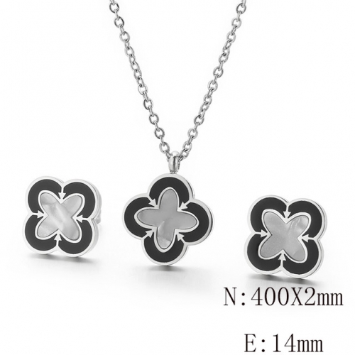 BC Wholesale Jewelry Sets 316L Stainless Steel Jewelry Earrings Pendants Sets NO.#SJ113S141914