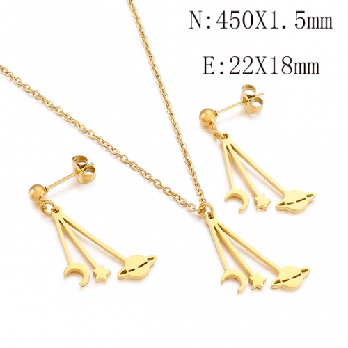 BC Wholesale Jewelry Sets 316L Stainless Steel Jewelry Earrings Pendants Sets NO.#SJ113S188029