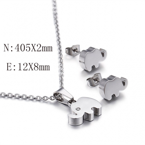 BC Wholesale Jewelry Sets 316L Stainless Steel Jewelry Earrings Pendants Sets NO.#SJ113S49227