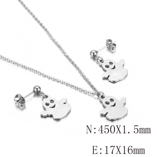 BC Wholesale Jewelry Sets 316L Stainless Steel Jewelry Earrings Pendants Sets NO.#SJ113S143440