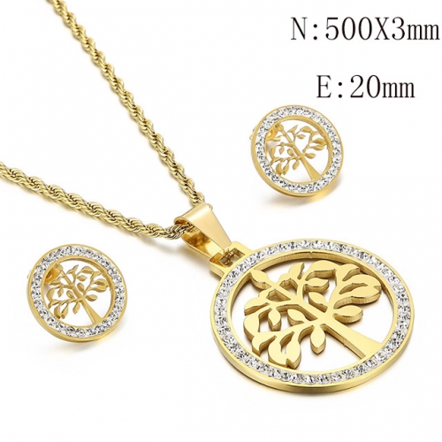 BC Wholesale Jewelry Sets 316L Stainless Steel Jewelry Earrings Pendants Sets NO.#SJ113S197313