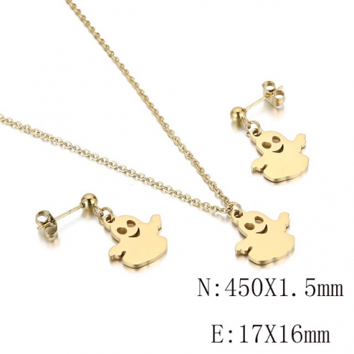 BC Wholesale Jewelry Sets 316L Stainless Steel Jewelry Earrings Pendants Sets NO.#SJ113S143439