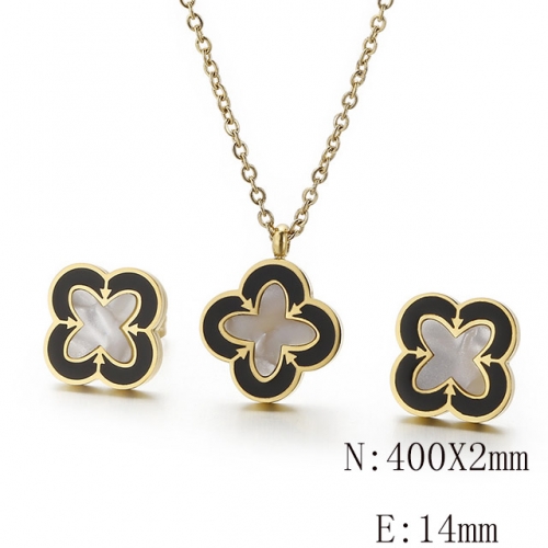 BC Wholesale Jewelry Sets 316L Stainless Steel Jewelry Earrings Pendants Sets NO.#SJ113S141913
