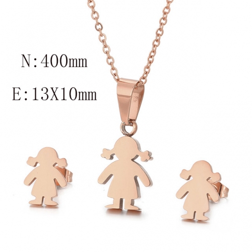 BC Wholesale Jewelry Sets 316L Stainless Steel Jewelry Earrings Pendants Sets NO.#SJ113S128477