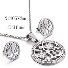BC Wholesale Jewelry Sets 316L Stainless Steel Jewelry Earrings Pendants Sets NO.#SJ113S86178