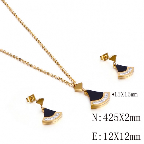 BC Wholesale Jewelry Sets 316L Stainless Steel Jewelry Earrings Pendants Sets NO.#SJ113S116121