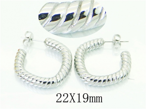 BC Wholesale Jewelry Earrings 316L Stainless Steel Earrings NO.#BC05E2053PL