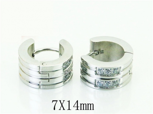 BC Wholesale Jewelry Earrings 316L Stainless Steel Earrings NO.#BC05E2060HIS
