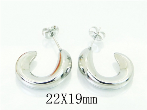 BC Wholesale Jewelry Earrings 316L Stainless Steel Earrings NO.#BC05E2055PL