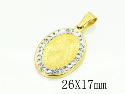 BC Wholesale Pendant Stainless Steel 316L Cross Pendants NO.#BC12P1591JL