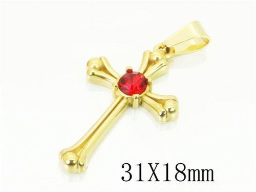 BC Wholesale Pendant Stainless Steel 316L Cross Pendants NO.#BC12P1578JL