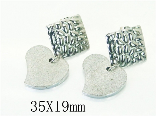 BC Wholesale Jewelry Earrings 316L Stainless Steel Earrings NO.#BC91E0447MC