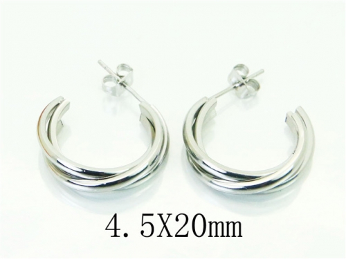 BC Wholesale Jewelry Earrings 316L Stainless Steel Earrings NO.#BC05E2057HIW