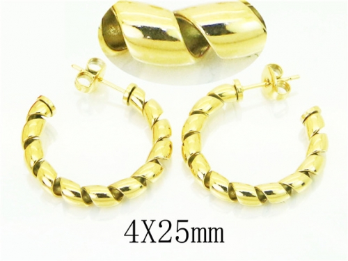BC Wholesale Jewelry Earrings 316L Stainless Steel Earrings NO.#BC05E2052HHL