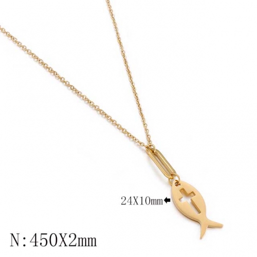 BC Wholesale Necklace Jewelry Stainless Steel 316L Necklace NO.#SJ113N201643