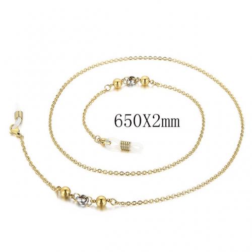 BC Wholesale Glasses Chain Stainless Steel 316L Jewelry Chains NO.#SJ113SC033