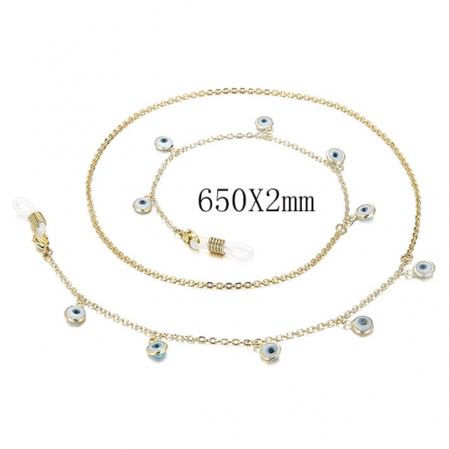 BC Wholesale Glasses Chain Stainless Steel 316L Jewelry Chains NO.#SJ113SC008