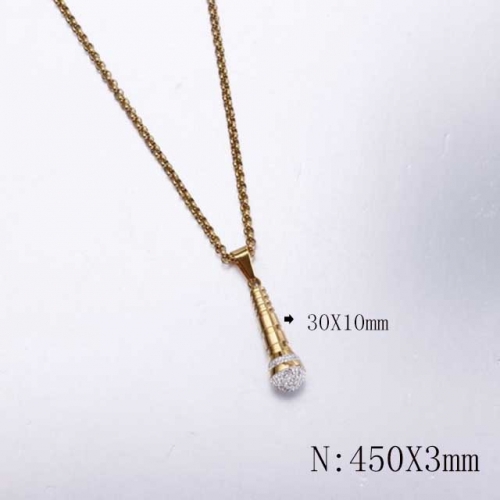 BC Wholesale Necklace Jewelry Stainless Steel 316L Necklace NO.#SJ113N39000