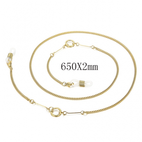 BC Wholesale Glasses Chain Stainless Steel 316L Jewelry Chains NO.#SJ113SC031