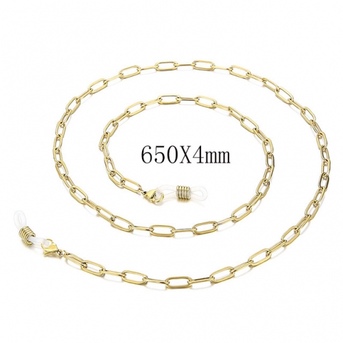 BC Wholesale Glasses Chain Stainless Steel 316L Jewelry Chains NO.#SJ113SC015