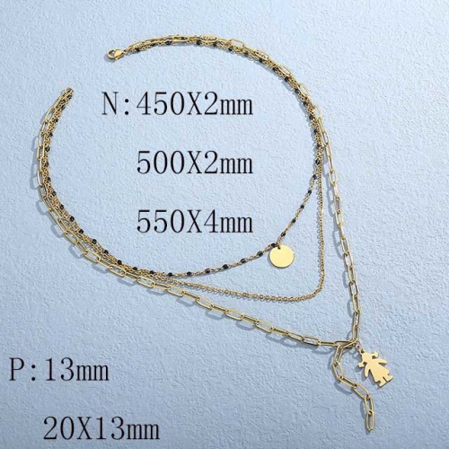 BC Wholesale Necklace Jewelry Stainless Steel 316L Necklace NO.#SJ113N197635