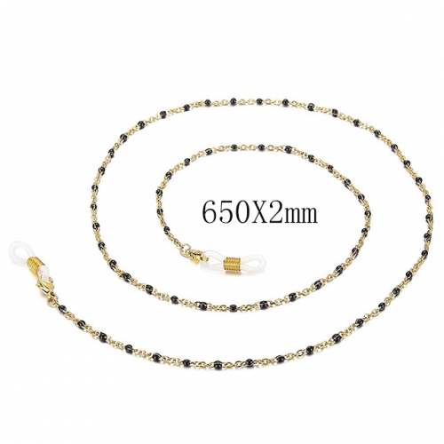 BC Wholesale Glasses Chain Stainless Steel 316L Jewelry Chains NO.#SJ113SC076