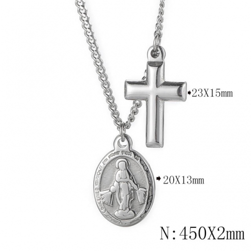 BC Wholesale Necklace Jewelry Stainless Steel 316L Necklace NO.#SJ113N226471