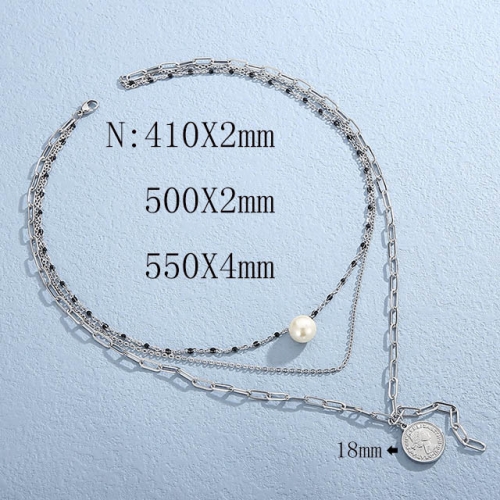 BC Wholesale Necklace Jewelry Stainless Steel 316L Necklace NO.#SJ113N197629