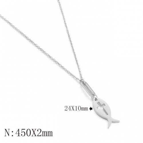 BC Wholesale Necklace Jewelry Stainless Steel 316L Necklace NO.#SJ113N201644
