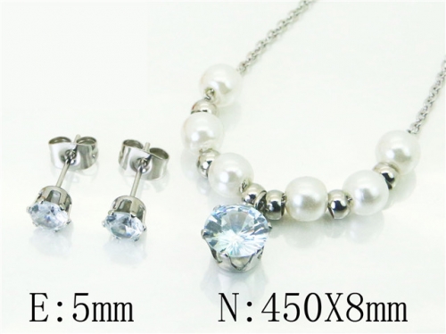 BC Wholesale Fashion Jewelry Sets Stainless Steel 316L Jewelry Sets NO.#BC21S0371LX