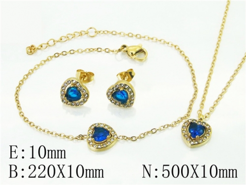 BC Wholesale Fashion Jewelry Sets Stainless Steel 316L Jewelry Sets NO.#BC59S2329HLX