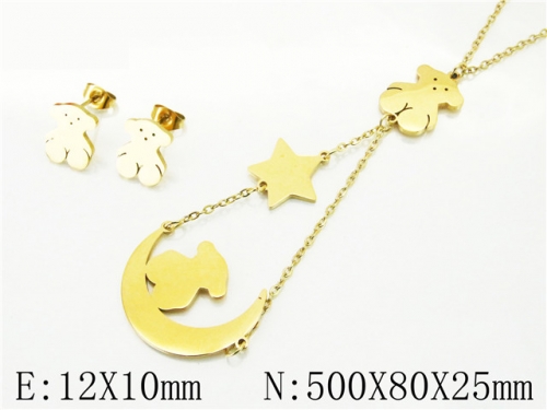 BC Wholesale Fashion Jewelry Sets Stainless Steel 316L Jewelry Sets NO.#BC02S2879HLQ