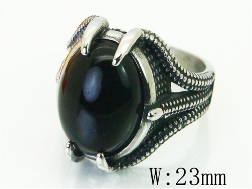 BC Wholesale Big CZ Rings Jewelry Stainless Steel 316L Rings NO.#BC17R0535HIU
